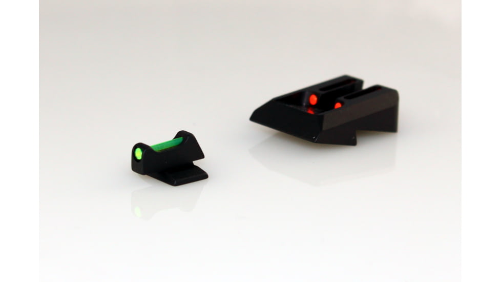 Williams Gun Sight Self Defense Pistol Sights, Ruger SR 1911, Green/Red, 71030