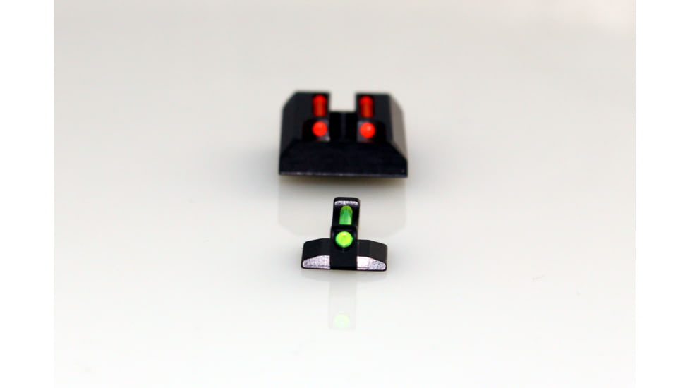 Williams Gun Sight Self Defense Pistol Sights, Ruger SR 1911, Green/Red, 71030