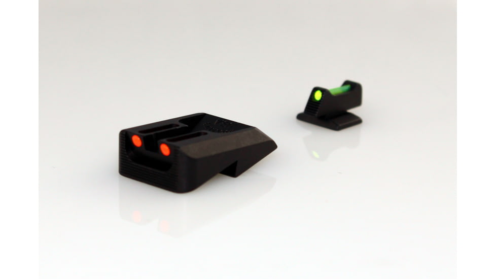 Williams Gun Sight Self Defense Pistol Sights, Ruger SR 1911, Green/Red, 71030