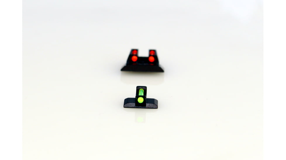 Williams Gun Sight Self Defense Pistol Sights, S&amp;W Bodyguard 380, Green/Red, 70993