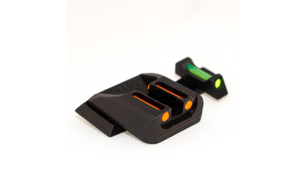 Williams Gun Sight Self Defense Pistol Sights, S&amp;W M&amp;P, Green/Red, 70915