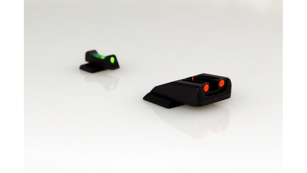 Williams Gun Sight Self Defense Pistol Sights, S&amp;W M&amp;P, Green/Red, 70915