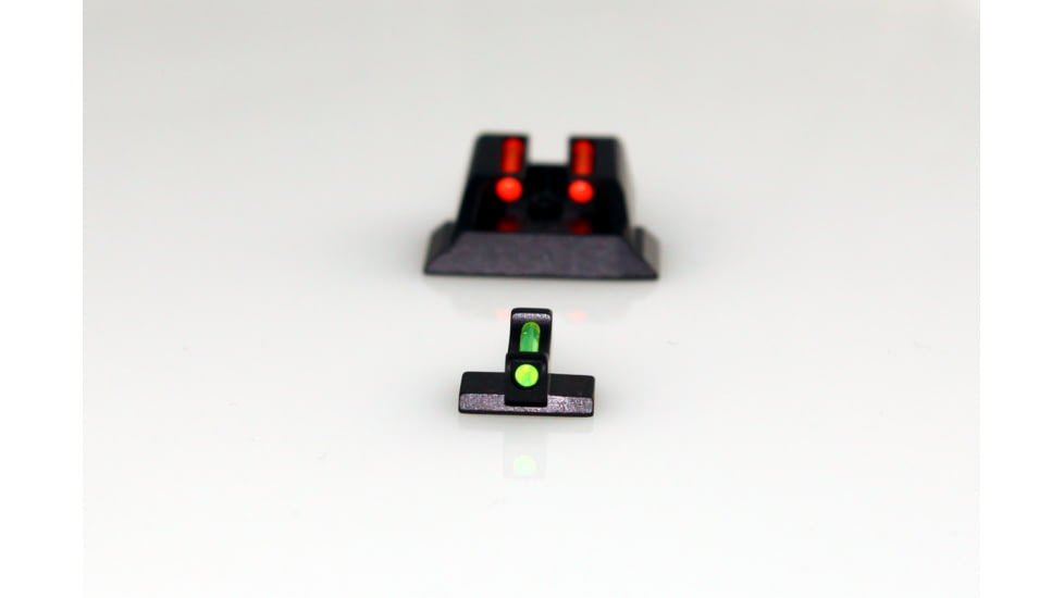 Williams Gun Sight Self Defense Pistol Sights, S&amp;W M&amp;P, Green/Red, 70915