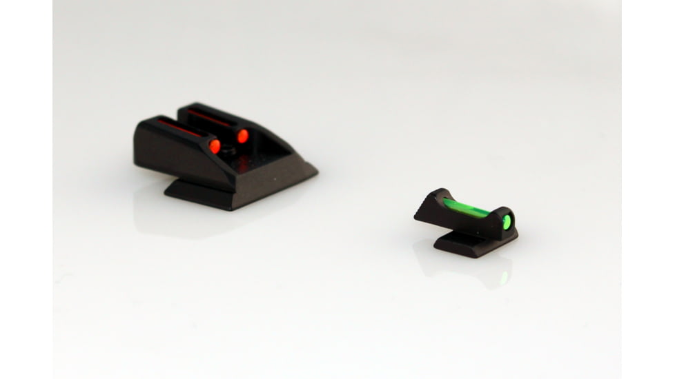 Williams Gun Sight Self Defense Pistol Sights, S&amp;W M&amp;P, Green/Red, 70915