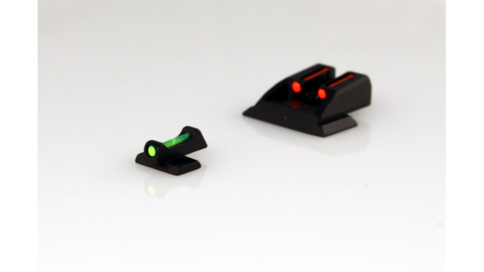 Williams Gun Sight Self Defense Pistol Sights, S&amp;W M&amp;P, Green/Red, 70915