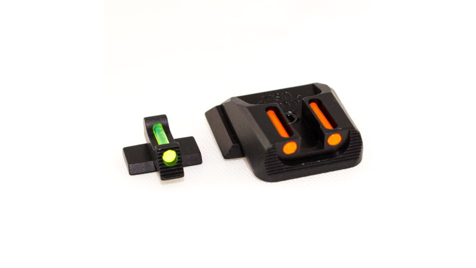 Williams Gun Sight Self Defense Pistol Sights, S&amp;W M&amp;P, Green/Red, 70915