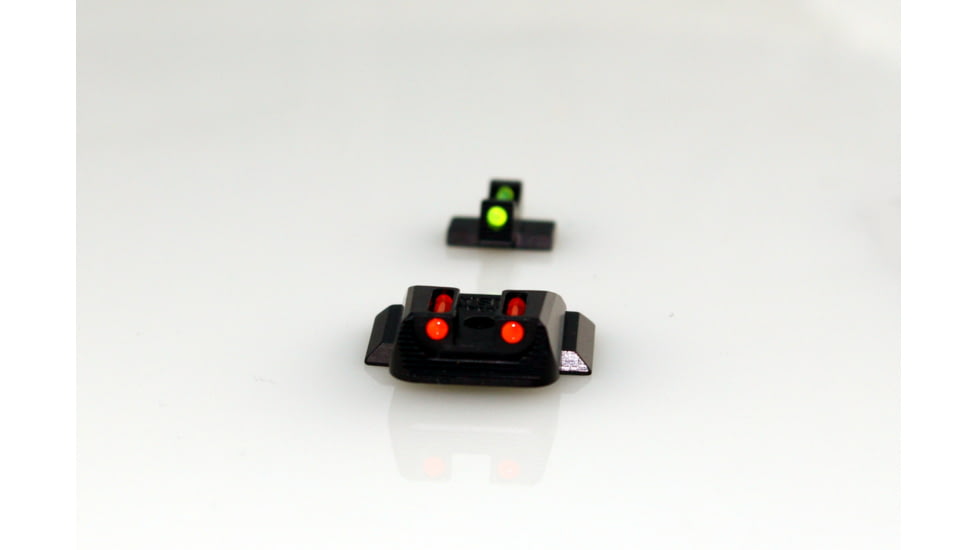 Williams Gun Sight Self Defense Pistol Sights, S&amp;W M&amp;P Shield, Green/Red, 70972