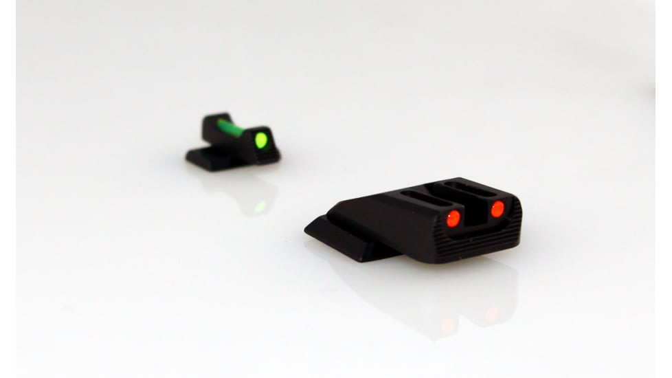 Williams Gun Sight Self Defense Pistol Sights, S&amp;W M&amp;P Shield, Green/Red, 70972