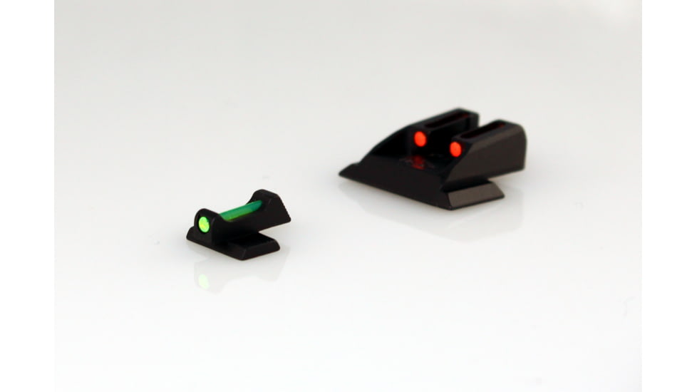 Williams Gun Sight Self Defense Pistol Sights, S&amp;W M&amp;P Shield, Green/Red, 70972