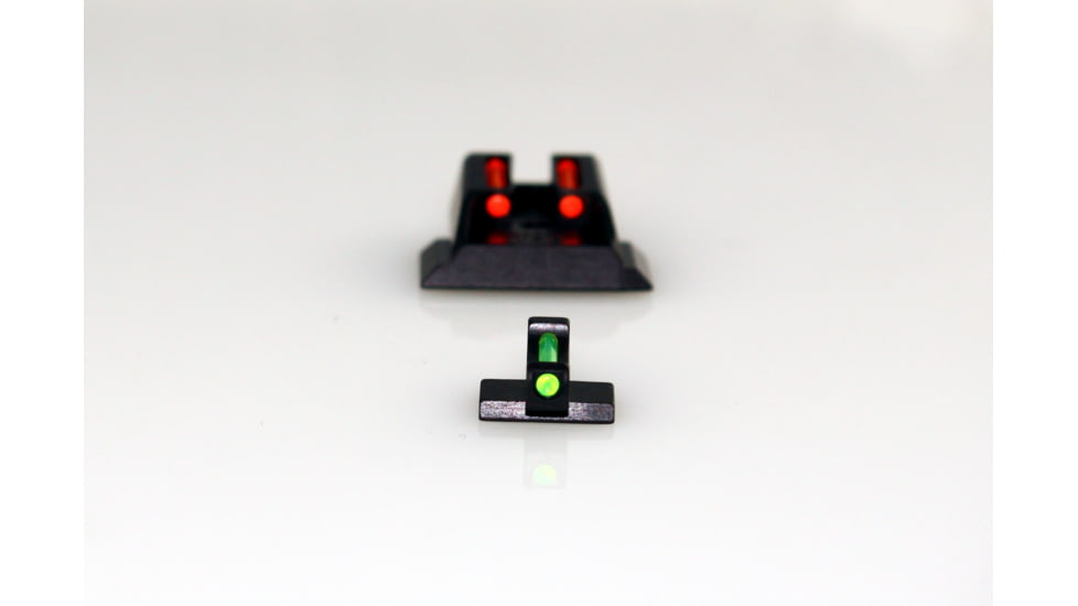 Williams Gun Sight Self Defense Pistol Sights, S&amp;W M&amp;P Shield, Green/Red, 70972