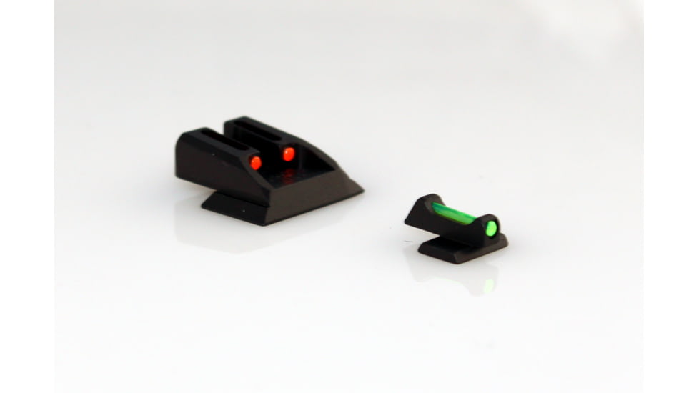 Williams Gun Sight Self Defense Pistol Sights, S&amp;W SD9 &amp; 40VE, Green/Red, 70994, EDEMO1