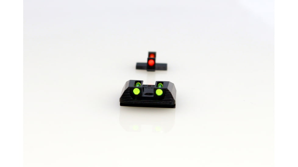 Williams Gun Sight Self Defense Pistol Sights, Springfield XD, XDM, Green/Red, 70272