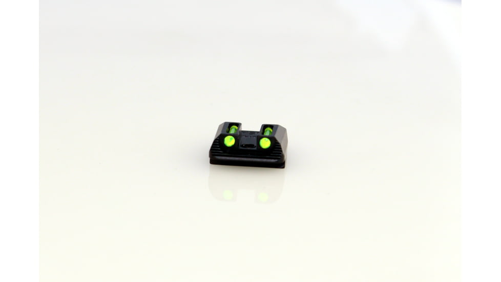 Williams Gun Sight Self Defense Pistol Sights, Springfield XDs, Rear Only, Green/Red, 70988