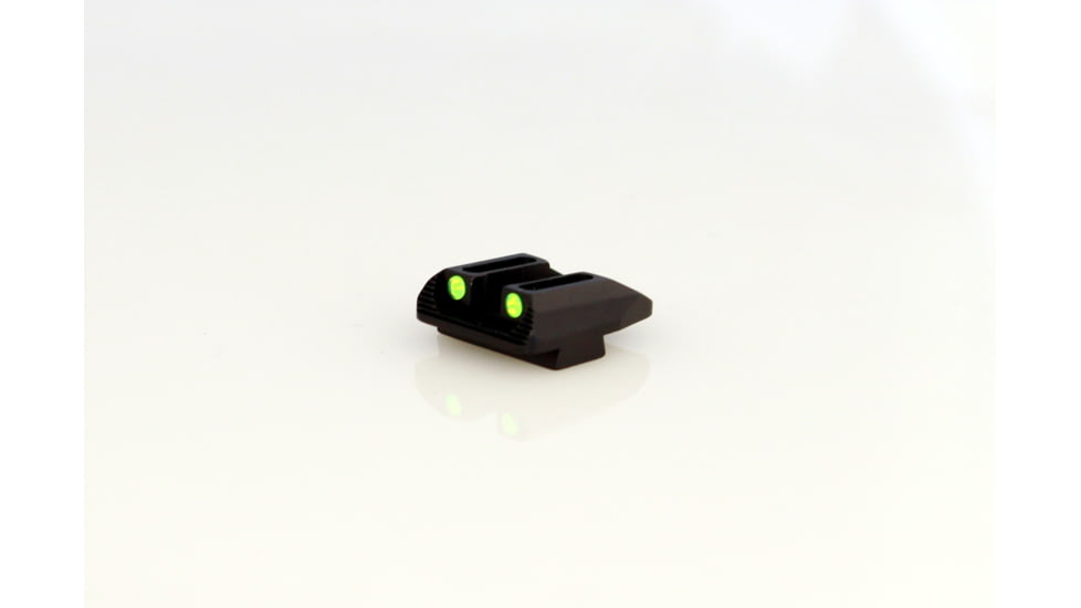 Williams Gun Sight Self Defense Pistol Sights, Springfield XDs, Rear Only, Green/Red, 70988