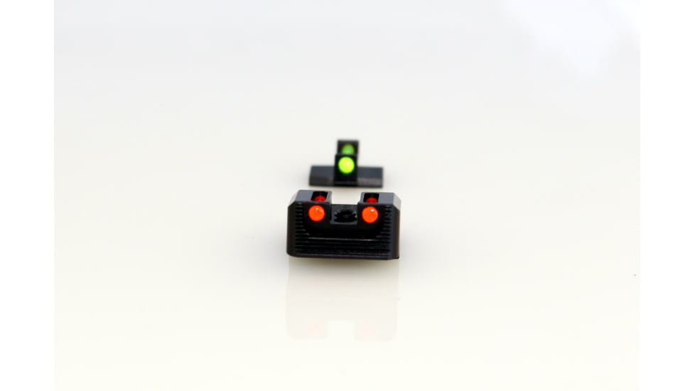Williams Gun Sight Self Defense Pistol Sights, Taurus 1911/809, Green/Red, 70947