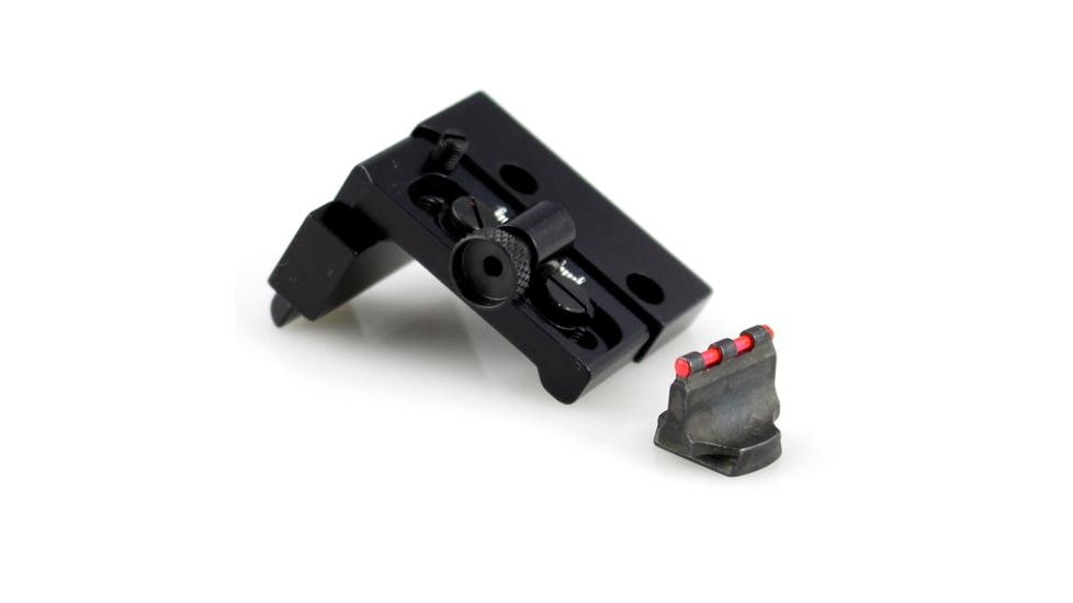 Williams Gun Sight Side Eject Ranger 5d Fire Sight Set, Winchester 94, Black/Red, 70862