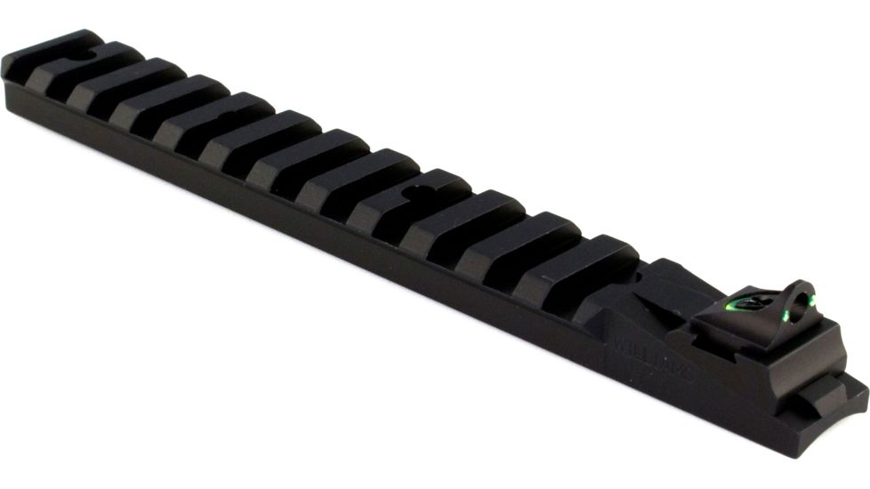 Williams Gun Sight Tactical Ace In The Hole Picatinny Scope Rail for Remington 870, Green 71034