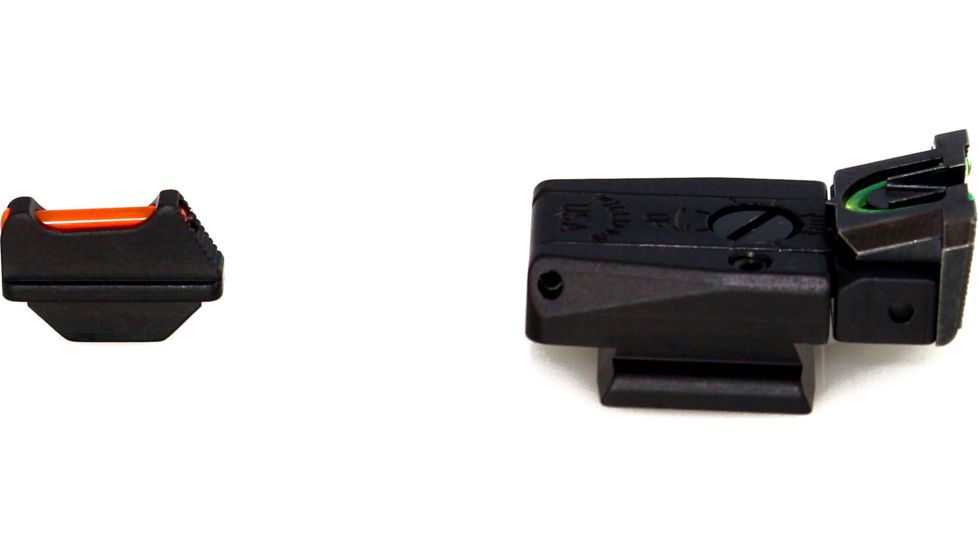 Williams Gun Sight Target Pistol Sights For Ruger P-Series, Green/Red 70967