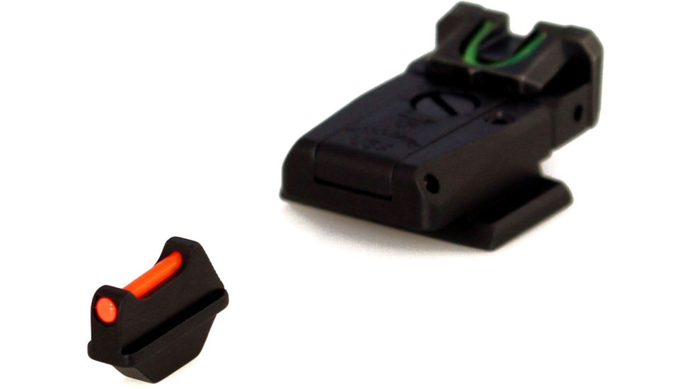 Williams Gun Sight Target Pistol Sights For Ruger P-Series, Green/Red 70967