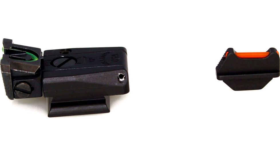 Williams Gun Sight Target Pistol Sights For Ruger P-Series, Green/Red 70967