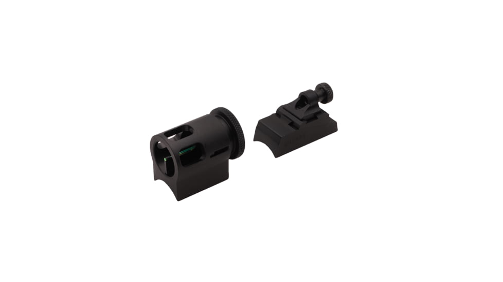 Williams Gun Sight Western Precision Muzzleloading Sight Fiber Optic, Knight Ultra Light, Inline Set, Green, 635938