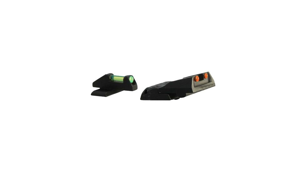 Williams Gun Sight Self Defense Pistol Sights For Fnh, Fnp-9, Fnx-9 &amp; Fns-9, Including Compact, Green/Red, 70991