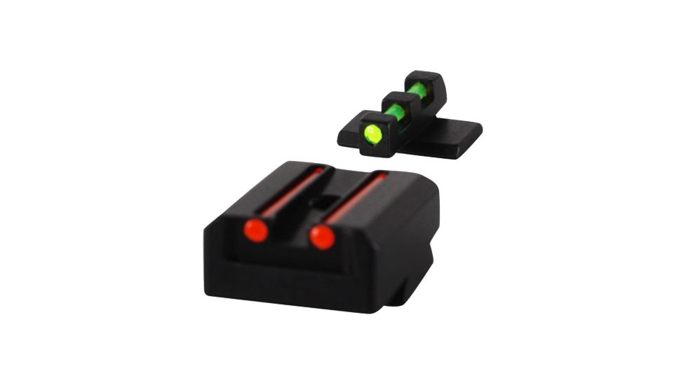 Williams Gun Sight Self Defense Pistol Sights, Taurus 1911/809, Green/Red, 70947