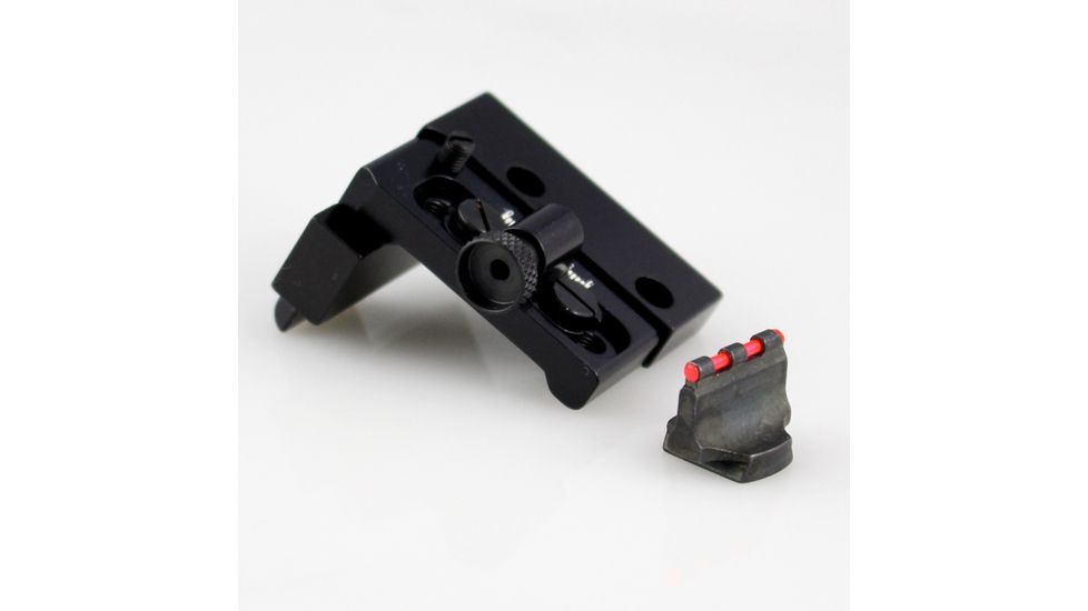 Williams Gun Sight Side Eject Ranger 5d Fire Sight Set, Winchester 94, Black/Red, 70862