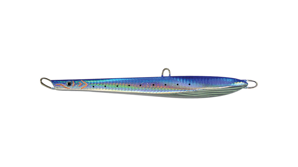 Williamson Abyss Speed Jig, 7/0 Assist Hook, Sinking, Blue, 3 1/2oz, 6 1/2in, ASJ100BL
