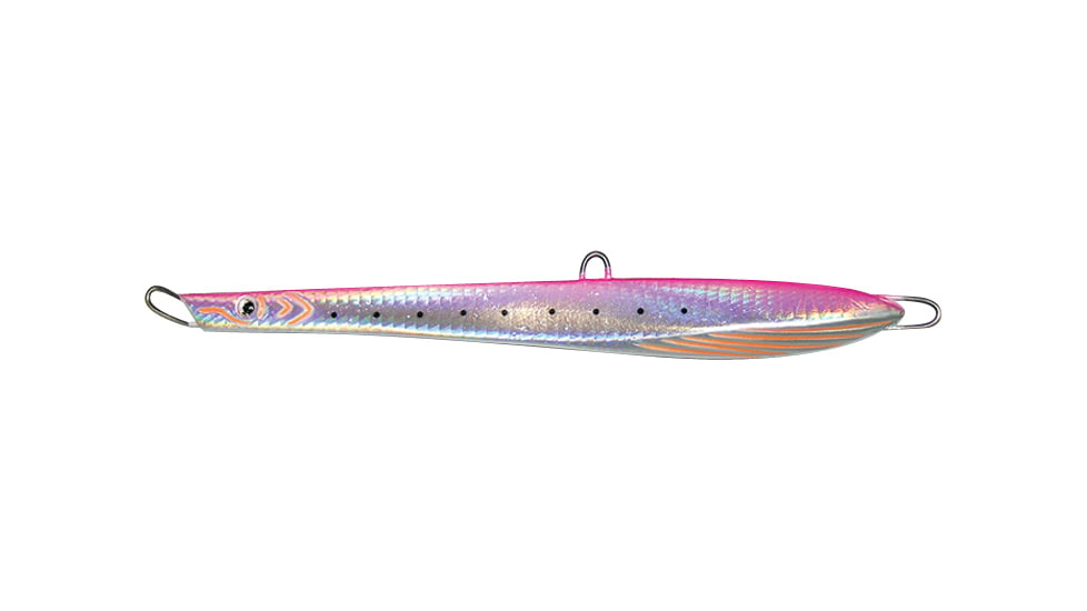 Williamson Abyss Speed Jig, 7/0 Assist Hook, Sinking, Pink, 3 1/2oz, 6 1/2in, ASJ100P