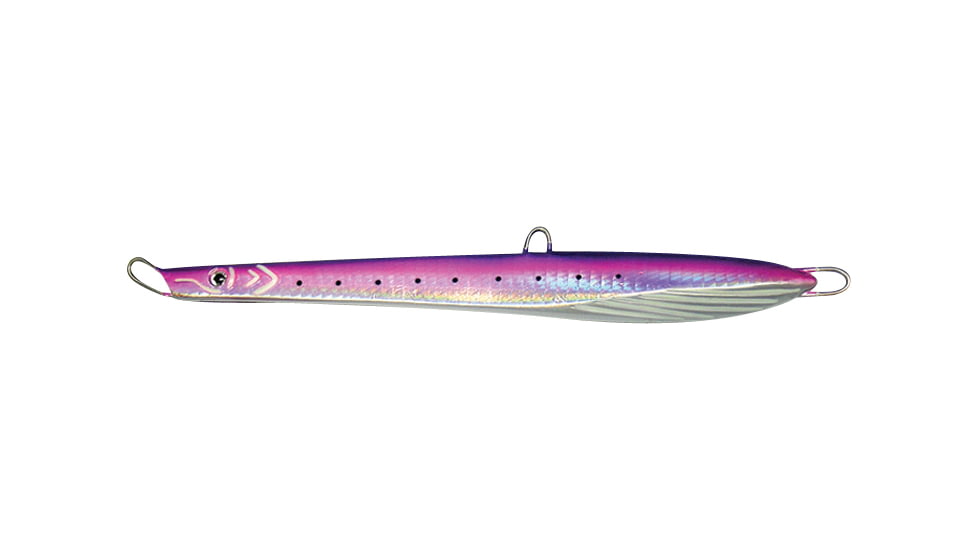 Williamson Abyss Speed Jig, 7/0 Assist Hook, Sinking, Purple, 3 1/2oz, 6 1/2in, ASJ100PrpL