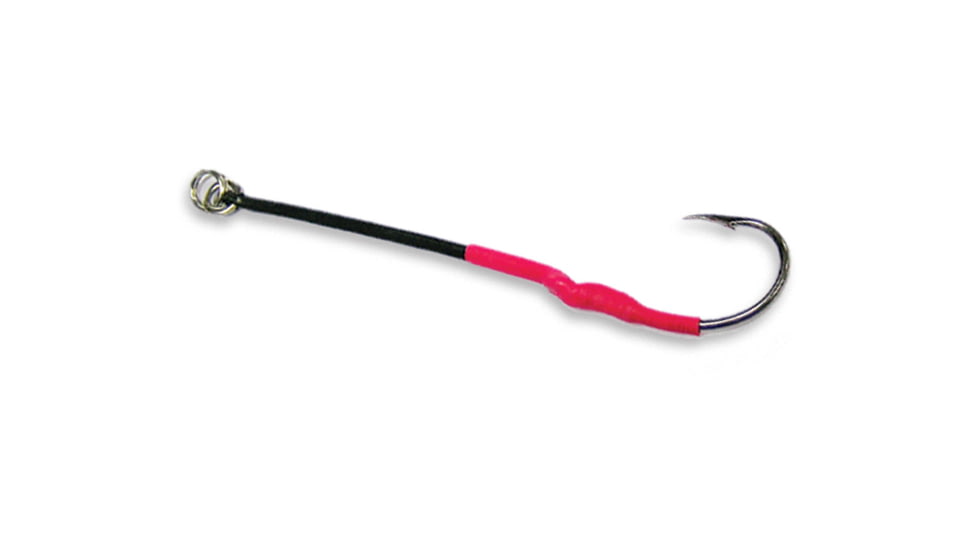 Williamson Single Assist Hook, Black Nickel, Size 9/0, 3 per Pack, SAH-LS