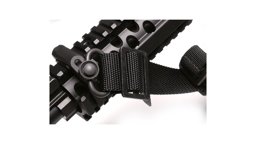 Wilson Combat 10, 2 Quick Detach Swivel Attachment, Rail Mount, Black TR-102SM