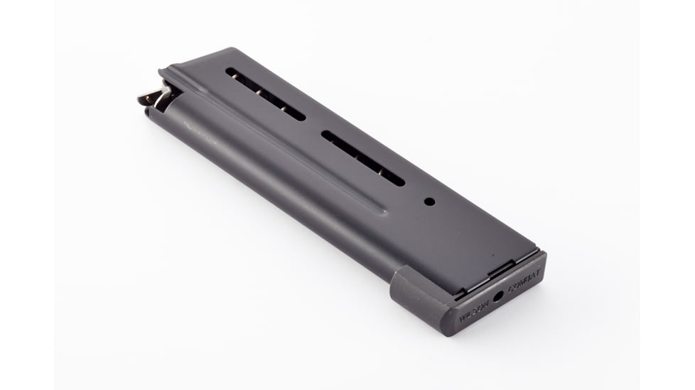 Wilson Combat 1911 Elite Tactical Magazine, .38 Super, CP, 10RD, Lo-Profile Base Pad, Black, 500-38C10B-10RD