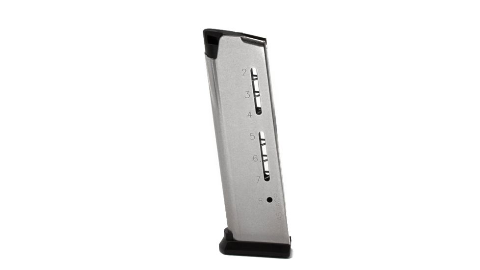 Wilson Combat 1911 Elite Tactical Magazine, .45 ACP, Full-Size, 8 Round, ETM Base Pad 500