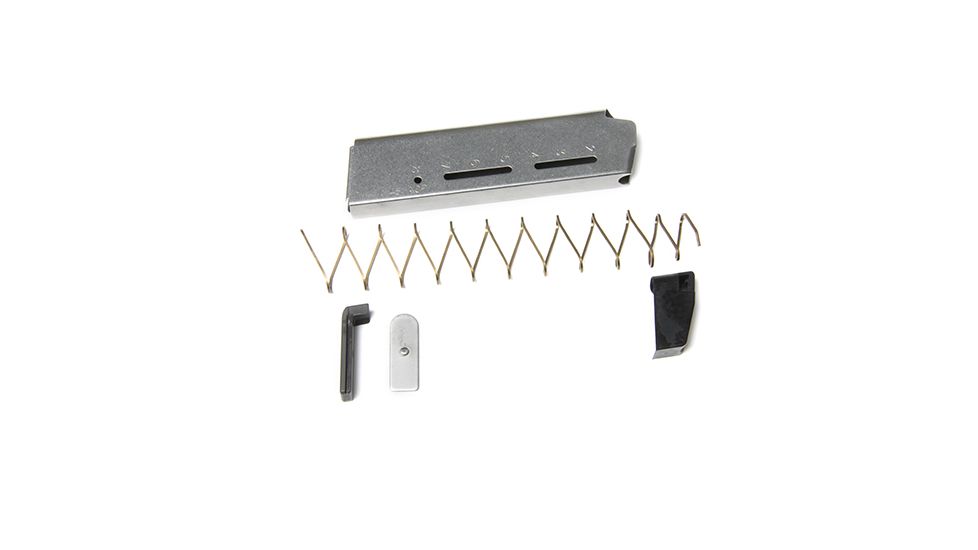 Wilson Combat 1911 Elite Tactical Magazine, .45 ACP HD, +P, Full-Size, 8 Round, Lo-Profile Steel Base Pad, Stainless 500C-HD