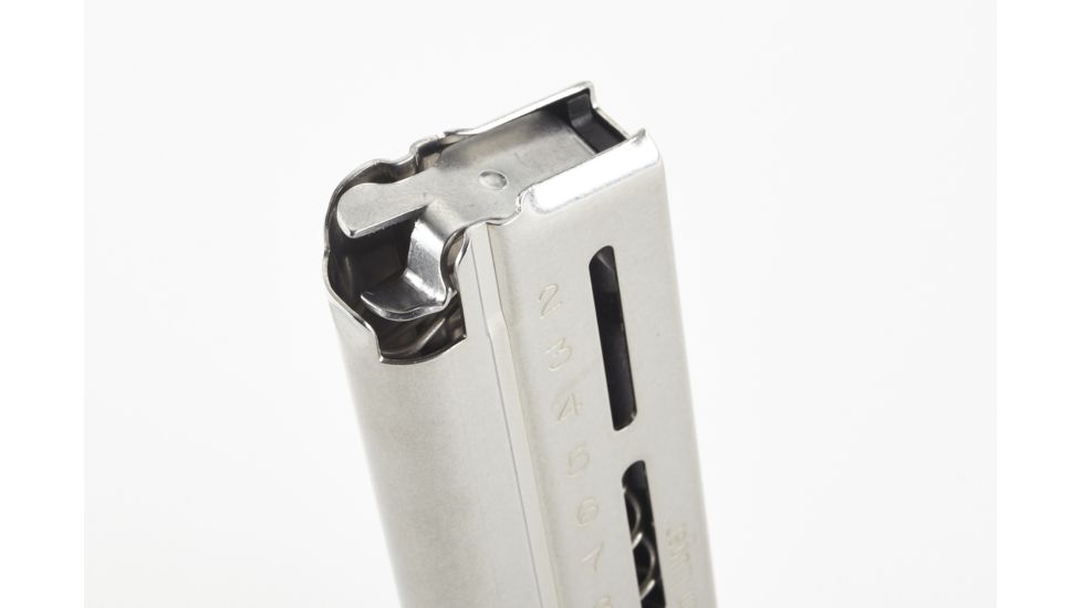 Wilson Combat 1911 Elite Tactical Magazine, 9mm, Compact, 8 Round, Flush Fit Steel Base Pad 500-9C8