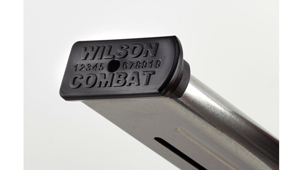 Wilson Combat 1911 Elite Tactical Magazine, 9mm, Compact, 9 Round, ETM Base Pad 500-9C9
