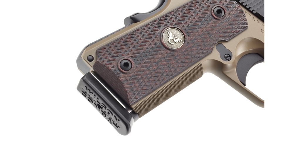 Wilson Combat 1911 Elite Tactical Magazine, 9mm, Compact, 9 Round, ETM Base Pad 500-9C9