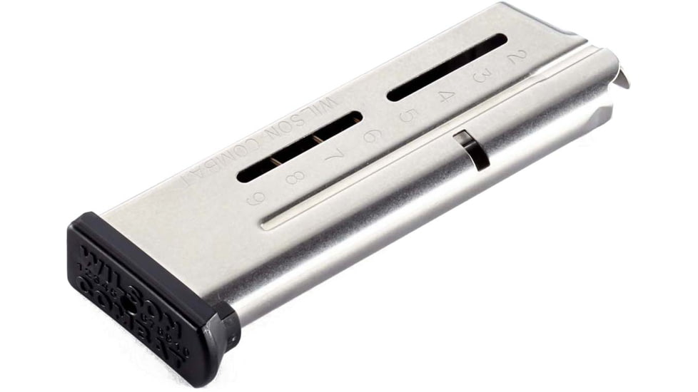 Wilson Combat 1911 Elite Tactical Magazine, 9mm, Compact, 9 Round, ETM Base Pad, 500-9C9