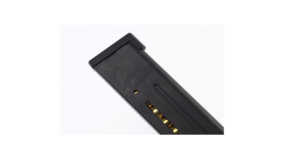 Wilson Combat 1911 Elite Tactical Magazine, 9mm, Full-Size, 10 Round, Aluminum Base Pad, Black 500-9BA