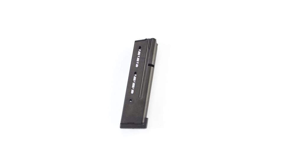 Wilson Combat 1911 Elite Tactical Magazine, 9mm, Full-Size, 10 Round, Aluminum Base Pad, Black 500-9BA