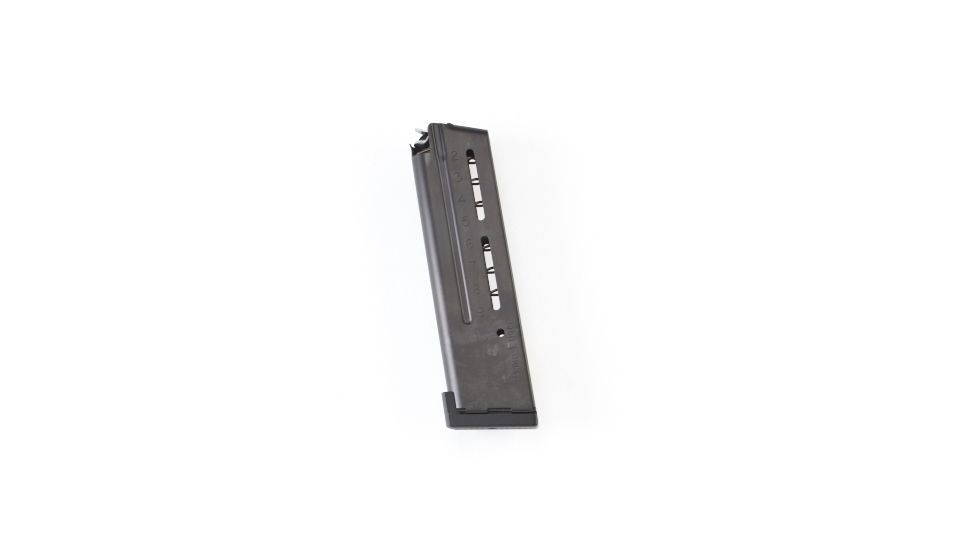 Wilson Combat 1911 Elite Tactical Magazine, 9mm, Full-Size, 10 Round, Aluminum Base Pad, Black 500-9BA