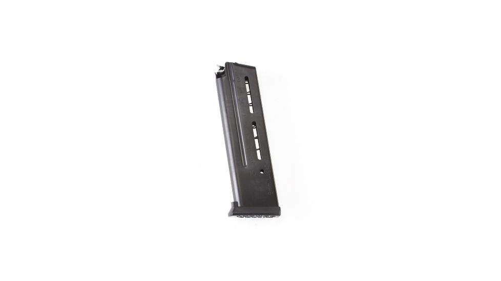 Wilson Combat 1911 Elite Tactical Magazine, 9mm, Full-Size, 10 Round, ETM Base Pad, Black 500-9B