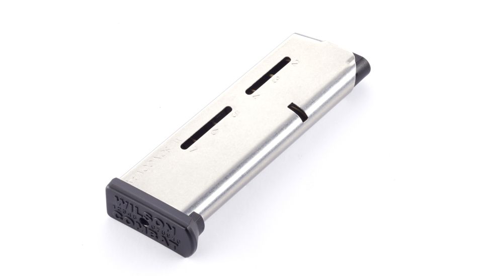 Wilson Combat 1911 Elite Tactical Pistol Magazine, .45ACP, Compact, 7-Round, ETM Base Pad, 500-45C7
