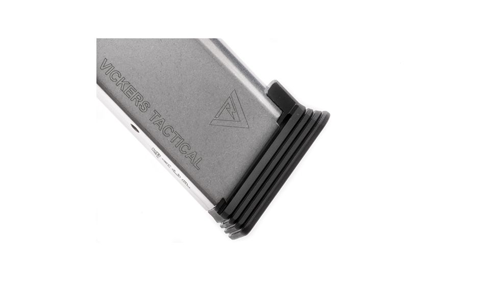 Wilson Combat 1911 ETM-V, Vickers Duty Magazine, .45 ACP, Full-Size, 8 Round, Steel Base Pad 800