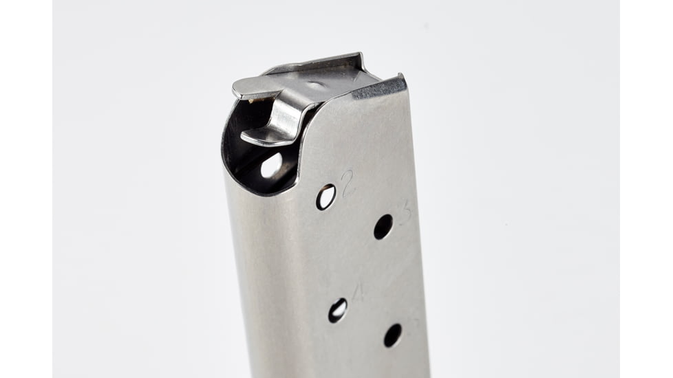 Wilson Combat 1911 Full Size Magazine, .45 ACP, FS, 8 RD, Polymer Base Pad, Stainless Steel Tube, 930-45FS8-8RD