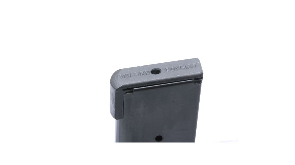 Wilson Combat 1911 Magazine, .45 ACP, Compact, 8 Round, Lo-Profile OM Steel Base Pad, Black 47DOXB
