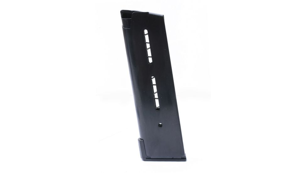 Wilson Combat 1911 Magazine, .45 ACP, Compact, 8 Round, Lo-Profile OM Steel Base Pad, Black 47DOXB