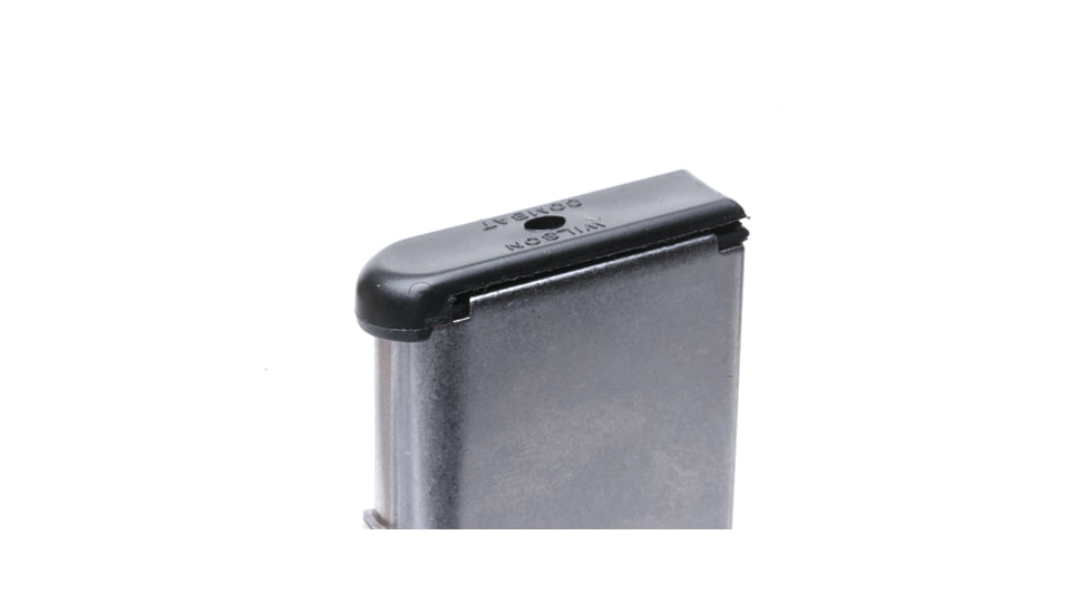 Wilson Combat 1911 Magazine, .45 ACP, Full-Size, 10 Round, Ultra Thin Base Pad, Silver 47T
